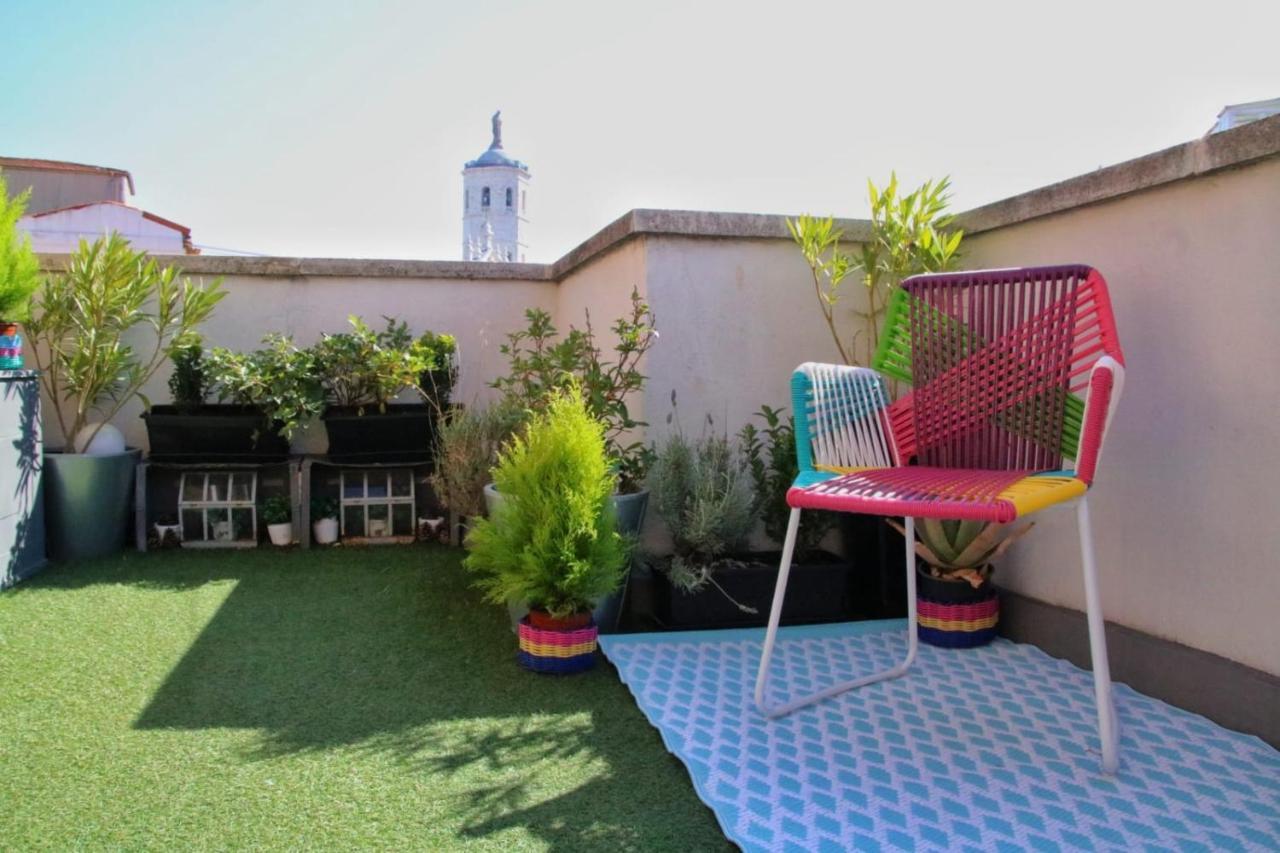 El Atico De Valladolid - Centro - Terraza - Wifi מראה חיצוני תמונה